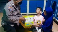 Peduli Sesama, Bhabinkamtibmas Polsek Cigudeg Lakukan Sambangi Terhadap Anak Penderita Gizi Buruk
