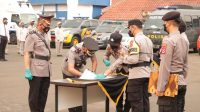 Kapolres Pandeglang Pimpin Serah Terima Jabatan Kapolsek Labuan