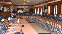 Danyonmarhanlan X/Jayapura Pasmar 3 Hadiri Rapat Koordinasi KNPI Prov Papua