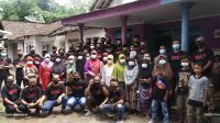 Mobrig37 Bondowoso Berikan Sembako Kepada Anak Yatim Dan Dhuafa Didusun Karang jawa Desa Lojajar