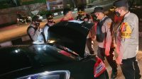 Kapolresta Tangerang Cek Pos Penyekatan Perbatasan, 3 Motor dan 10 Mobil Diputar Balik