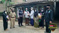 Polsek Grujugan Polres Bondowoso Salurkan Bantuan 46 Sak Beras Kepada Warga Tegal Mijin