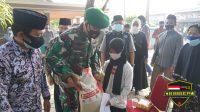 Danrem 061/SK Berikan Bantuan Kepada 8.330 Yatim, Dhuafa dan Lansia