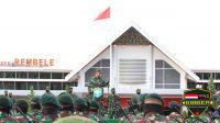Dengan Prokes Ketat, Pangdam IM Pimpin Upacara Tradisi Pemberangkatan Satgas Pamtas Penyangga (Mobile) Yonif RK 114/SM