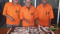 Bermain Judi Song Diareal Kebun Sawit, 3 Orang Pelaku Diamankan Polsek Tapung