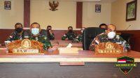 Danrem 172/PWY Menerima Arahan Presiden Dalam Rapat Evaluasi Perkembangan PPKM di Luar Jawa-Bali