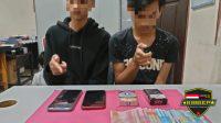 Resnarkoba Polres Kampar Kembali Tangkap 2 Pengedar Shabu di Desa Kampung Panjang
