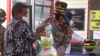Bakti Sosial Polda KEPRI Dalam Rangka PPKM Level 3