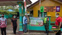 Babinsa dan PPKM Mikro Ilung Pasar Lama Lakukan Pengecekan Kesiapan PTM