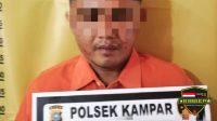 Unit Reskrim Polsek Kampar Dibantu Warga Tangkap Pelaku Pencurian