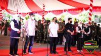 Forkopimda Bojonegoro Sambut Kunjungan Tiga Menteri Republik Indonesia Tinjau Vaksinasi Serentak