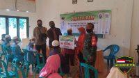 Koramil Jajaran Kodim 1628/ SB Bersinergi Percepat Penanganan Covid 19 di Sumbawa Barat