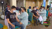Polda Riau Gandeng Organisasi Kemahasiswaan, Gelar Vaksinasi Di Kampus UIN Suska.