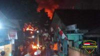 Kebakaran Melahap 35 Rumah Semi Permanen Di Jaticempaka Pondok Gede