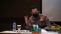 Rapat Kesiapan PON XX Dengan Forkopimda Mimika, Kapolri : Perlu Langkah Extraordinary Cegah Covid-19