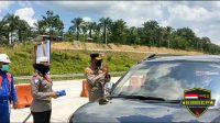 Polres Dumai AKBP Mohammad Kholid Pimpin Langsung Pembatasan Mobilitas Arus Lalu Lintas
