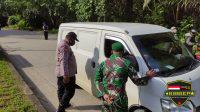 Pos Entry Point, Penerapan Disiplin Protokol Kesehatan Terus di Perketat Petugas Gabungan