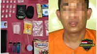 Polsek Siak Hulu Tangkap Bandar Narkoba dengan Barang Bukti 36 Paket Shabu Siap Edar
