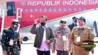 Gubernur Lampung Sambut Presiden RI Ir. Joko Widodo