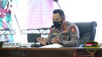 Arahan Kapolri ke Forkopimda Kalbar Terkait Penanganan Covid-19