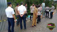 Kapolres Pandeglang Bersama Wakapolres Tinjau Lokasi Longsor di Jalan Pandeglang Labuan