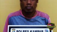 Kantongi Shabu Warga Desa Pulau Tinggi ini Diamankan Resnarkoba Polres Kampar