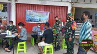 Strategi Jitu Aparat TNI di Kabupaten Mimika Gencarkan Vaksinasi Covid -19