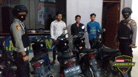 Bubarkan Ajang Balap Liar, Tim TEMBAK Polres Kampar Amankan 6 Unit Sepeda Motor