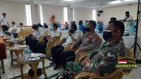 Kapolsek Carita Hadiri Undangan Pointer Sekolah Lapang Cuaca Nelayan ( SLCN ) 2021 Nelayan Carita.