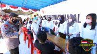 Dukung Pelaksanaan PON, Kapolri Minta Vaksinasi di Papua Ditingkatkan