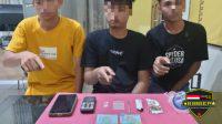 Tim Tembak Polres Kampar Amankan 3 Pelaku Narkoba Saat Patroli Diwilayah Desa Bukit Payung