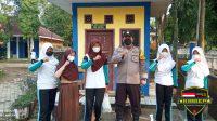 Bhabinkamtibmas Polsek Pandeglang Sambangi Sekolah upaya Optimalkan pencegahan virus Covid 19