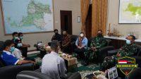 Pengurus Organisasi Pers Gelar Audiensi Bersama Danrem 064/MY Banten