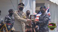 Jalin Kerjasama Bilateral, Lantamal III Jakarta Sambut Kedatangan Kapal AL Inggris HMS Richmond (F239)