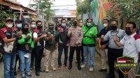 Polres Jember Gandeng URC Gojek Gelar Aksi Sosial Putuskan Virus Covid 19