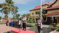 Pastikan Keamanan Obyek Vital Nasional, Kapolda Riau Pimpin Gelar Apel Patroli Berskala Besar Di Polres Rohil