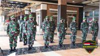 Kasad Terima Laporan Korps Kenaikan Pangkat 36 Pati TNI AD