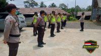 Polsek Jiput Polres Pandeglang Terapkan Pengamanan Maksimal Dalam Pilkades