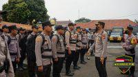 Kapolres Pandeglang Pimpin Apel Pergeseran Pasukan Guna Pengamanan Pilkades