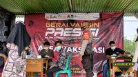 Polsek Panongan Polresta Tangerang Gandeng Karang Taruna Desa Mekar Jaya Gelar Vaksin Presisi