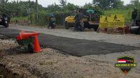 Rehabilitasi Ruas Jalan Lempasing Padang Cermin Diduga Asal Jadi