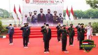 Gubernur WH Bersama Forkopimda Provinsi Banten Ikuti Upacara HUT TNI ke-76 Secara Virtual