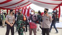 Kapolda Banten Hadiri Kunjungan Kerja Presiden Jokowi Dalam Peresmian Jalan Tol Serang Panimbang