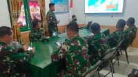 Tinjau Pos Perbatasan, Kapoksahli Kodam XVI/Pattimura Kunjungi Satgas Yonarhanud 11/WBY