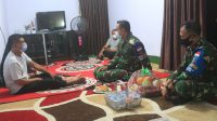 Danrem 162/WB Kunjungi Anggota Kodim 1607/Sumbawa Yang Mengalami Stroke