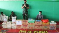 Kunjungi Panti Asuhan Ruwa Jurai, Dandim 0410/KBL Ajak Warga Panti Do’a Bersama Untuk Negeri