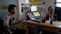 Lewat Radio Satlantas Polresta Tangerang Imbau Masyarakat Terib Lalu Lintas