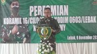 Danrem 064/MY Resmikan Koramil 0603-16/Cilograng Dan Koramil 0601-17/Panimbang