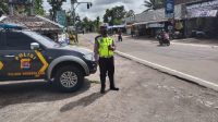 Unit lantas Polsek Pandeglang laksanakan Patroli dan PAM Jalur Tempat Wisata