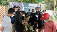Taman Ide Bersama Nalaktak Kai Gelar Workshop Pengolahan Kayu Limbah Palet Menjadi Barang Yang Bermanfaat